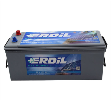 Аккумулятор гелевой ERDIL 100Ah 12V