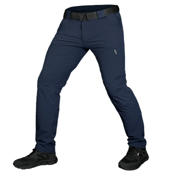 Штани тактичні чоловічі зносостійкі похідні штани для силових структур KOMBAT XL Синій (OPT-35601)