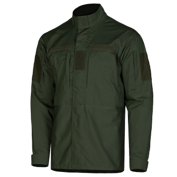 Китель тактический полевая уставная куртка для силовых структур KOMBAT L Олива (OPT-23841)