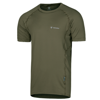 Футболка мужская тактическая полевая повседневная футболка для спецсужб (L) Олива (OPT-9331)