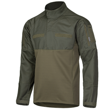 Рубашка тактическая полевая износостойкая летне-весенняя рубашка KOMBAT XL Олива (OPT-30181)