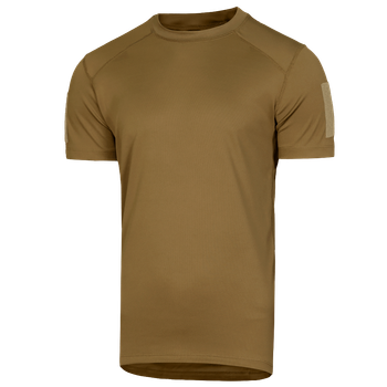 Футболка чоловіча тактична польова повсякденна футболка для спецсужб (XL) Койот (OPT-6561)