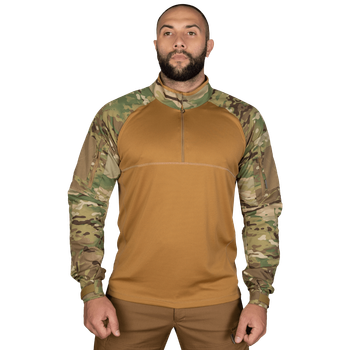 Рубашка боевая тактическая дышащая рубашка для специальных подразделений UBACS XXL Multicam/Койот (OPT-30181)