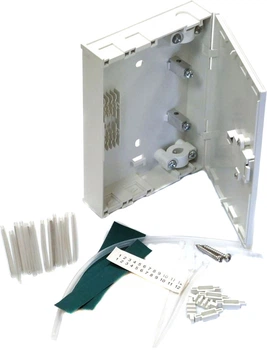 Оптический бокс L&W ELECTRONICAL на 4xSC simplex/LC duplex адаптера (LW-FTTH-ZMH-15)