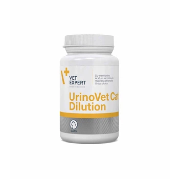 Капсули VetExpert UrinoVet Cat Dilution для котів, для сечовидільної системи, 45 капсул