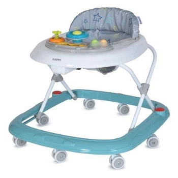 Детские ходунки для детей EL CAMINO ME 1049 Sky Blue с музыкальной игровой панелью