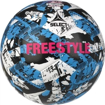 Мяч футбольный Select FREESTYLE v23 синий, черный, белый Уни 4,25 099588-090 4,25