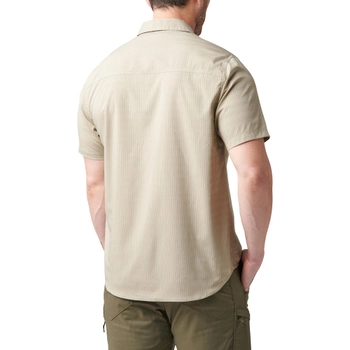 Сорочка тактична 5.11 Tactical Aerial Short Sleeve Shirt Khaki 2XL (71378-055)