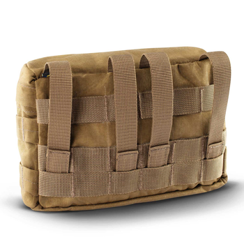 Подсумок утилитарный горизонтальный U-win Horizontal utility pouch Coyote 23x15x10 cm (PH-HUP-CB)