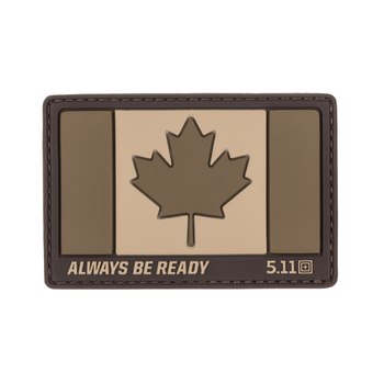 Нашивка 5.11 Tactical Canada Flag Patch Coyote (81209-120)