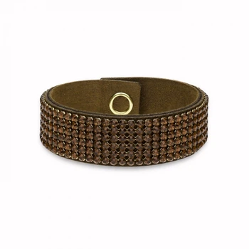 Браслет Spark з Алькантара зі Swarovski Chic Small BMESH6BRST