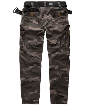 Брюки Surplus Raw Vintage SURPLUS PREMIUM TROUSERS SLIMMY Black camo L (05-3602-42)