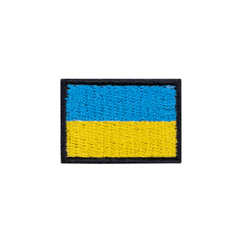 Нашивка на липучці P1G Прапор України Синьо-жовтий 2x3 cm (UA281-29859-UAF)