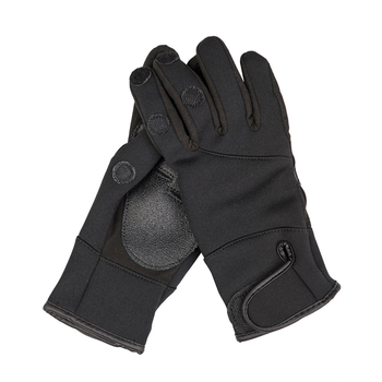 Рукавички тактичні Sturm Mil-Tec Neoprene/Amaro Shooting Gloves Black 2XL (11657002)