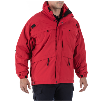 Куртка тактична демісезонна 5.11 Tactical 3-in-1 Parka Range Red 2XL (28001-477)