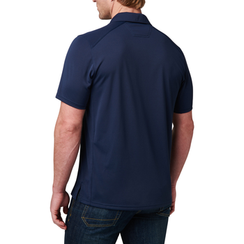 Футболка поло 5.11 Tactical Paramount Short Sleeve Polo 2.0 Pacific Navy S (41284-721)