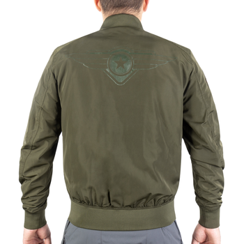 Куртка льотна демісезонна Sturm Mil-Tec Flight Jacket Top Gun Base Olive M (10430601)