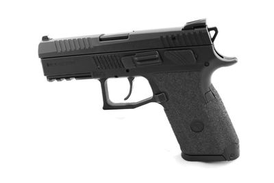 Накладка на пістолетну рукоять TalonGrips T-Rex (CZ P-07 Medium Backstrap) Talon Grips Black (068-rubber)