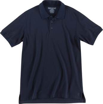 Футболка Поло тактична з коротким рукавом 5.11 Tactical UTILITY SHORT SLEEVE POLO Dark Navy XL (41180-724)