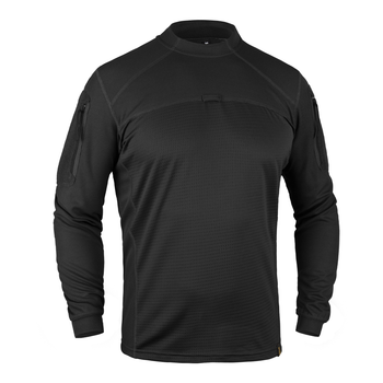 Футболка польова P1G LACERTA L/S Combat Black 3XL (UA281-29854-LS-BK)