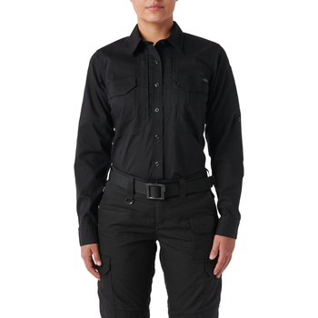 Рубашка тактическая женская 5.11 Tactical Women’s ABR Pro Long Sleeve Shirt Black S (62420-019)