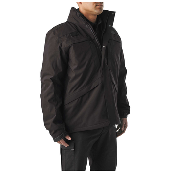 Куртка тактична демісезонна 5.11 Tactical 3-in-1 Parka 2.0 Black 3XL (48358-019)