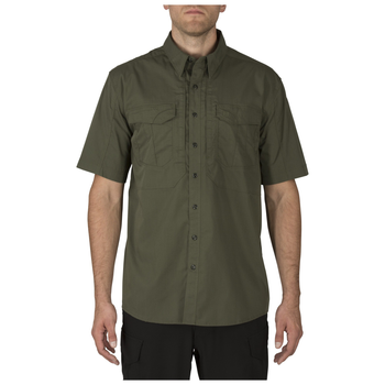 Сорочка тактична з коротким рукавом 5.11 Tactical Stryke Shirt - Short Sleeve TDU Green 2XL (71354-190)