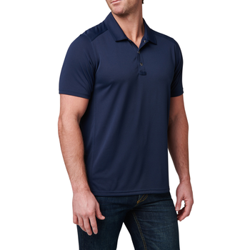 Футболка поло 5.11 Tactical Paramount Short Sleeve Polo 2.0 Pacific Navy XL (41284-721)