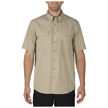 Сорочка тактична з коротким рукавом 5.11 Tactical Stryke Shirt - Short Sleeve Khaki XL (71354-055)
