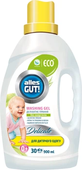 Гель для стирки Alles GUT! Eco для детских вещей 900 мл (4820189880417)