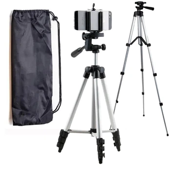 Штатив тренога TRIPOD ADS 311О для камеры и телефона портативний трипод для съемки 0,35-1,02 м с чехлом