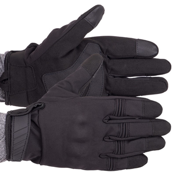 Перчатки тактические с закрытыми пальцами Zelart Military Rangers 9878 M Black