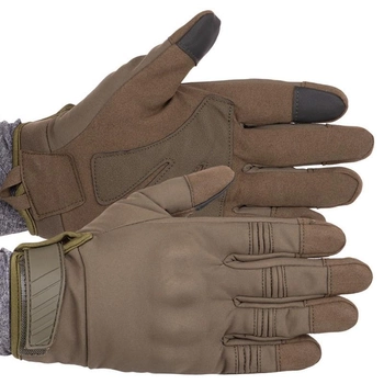 Перчатки тактические с закрытыми пальцами Zelart Military Rangers 9878 XXL Olive