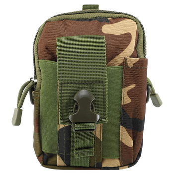 Сумка тактическая через плечо подсумок тактический SP-Sport 5514 2 литра Camouflage Woodland