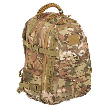 Рюкзак тактический трехдневный Zelart Heroe 2236 объем 21 литр Camouflage Multicam