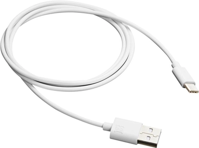 Кабель Canyon UC-1 USB - USB-C 5 Вт 1 м White (CNE-USBC1W)