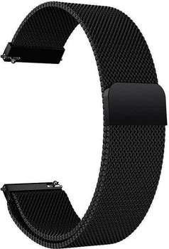 Міланська Петля Milano (20 мм) Black (08731-2B)