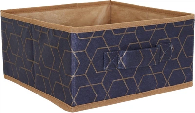 Короб для зберігання речей Eco Fabric Design Line 30х30х15 см Classic Blue (258441)