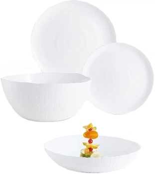 Сервиз столовый Luminarc Ammonite White 19 предметов (P9103)