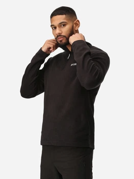 Толстовка на флисе, на молнии мужская Regatta Thompson Fleece RMA021-800 2XL Черная (5051513691563)