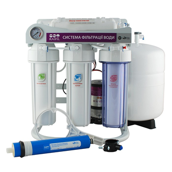Фильтр обратного осмоса Raifil Grando 5+ RO905-550BP-EZ-S 75G