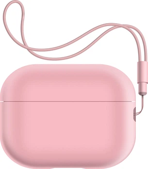 Чехол ArmorStandart Silicone Case with straps для Apple Airpods Pro 2 Pink (ARM68616)