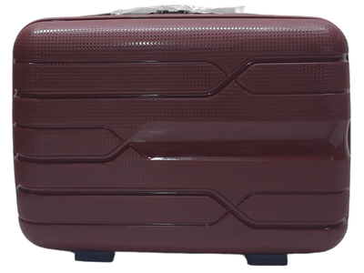 Б'юті-кейс Milano bag 0306/14 колір бордовий розмір маленький S