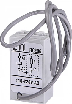 Фильтр подавления помех 110-220В AC для контактора CE07 [4641702] RCE-06 ETI