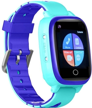Smartwatch dla dzieci z lokalizatorem Garett Kids Sun Pro 4G Niebieski (5904238483619)