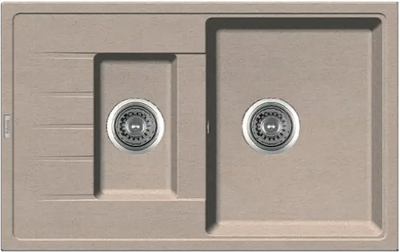 Кухонна мийка Fabiano Classic 78x50x15 Beige 8221.201.0475