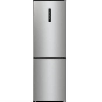 Холодильник Gorenje, 185х60х60см, 2 дв., 203(99)л, А++, Total NF, Зона св-ти, Внешн.диспл, нерж (NRK6192AXL4)