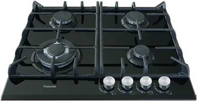 Газова варильна поверхня Fabiano FHG 10-44 VGH-T Black Glass 8111.405.0342