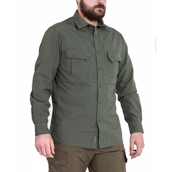 Тактична сорочка Pentagon Plato Shirt K02019 X-Large, Camo Green (Сіро-Зелений)