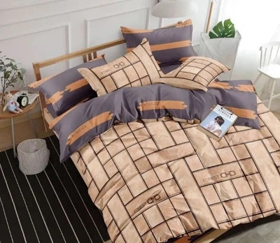 Полуторний комплект постільної білизни Мальва Бязь 150x220 С0126